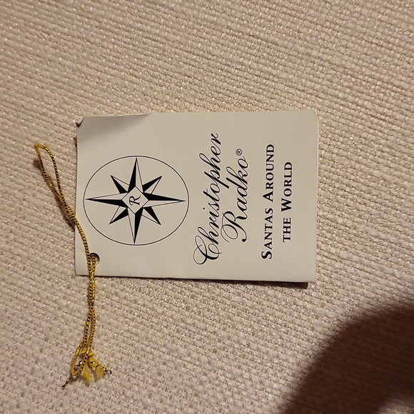 Christopher Radko Santa's Around the World - Picture 5 of 6